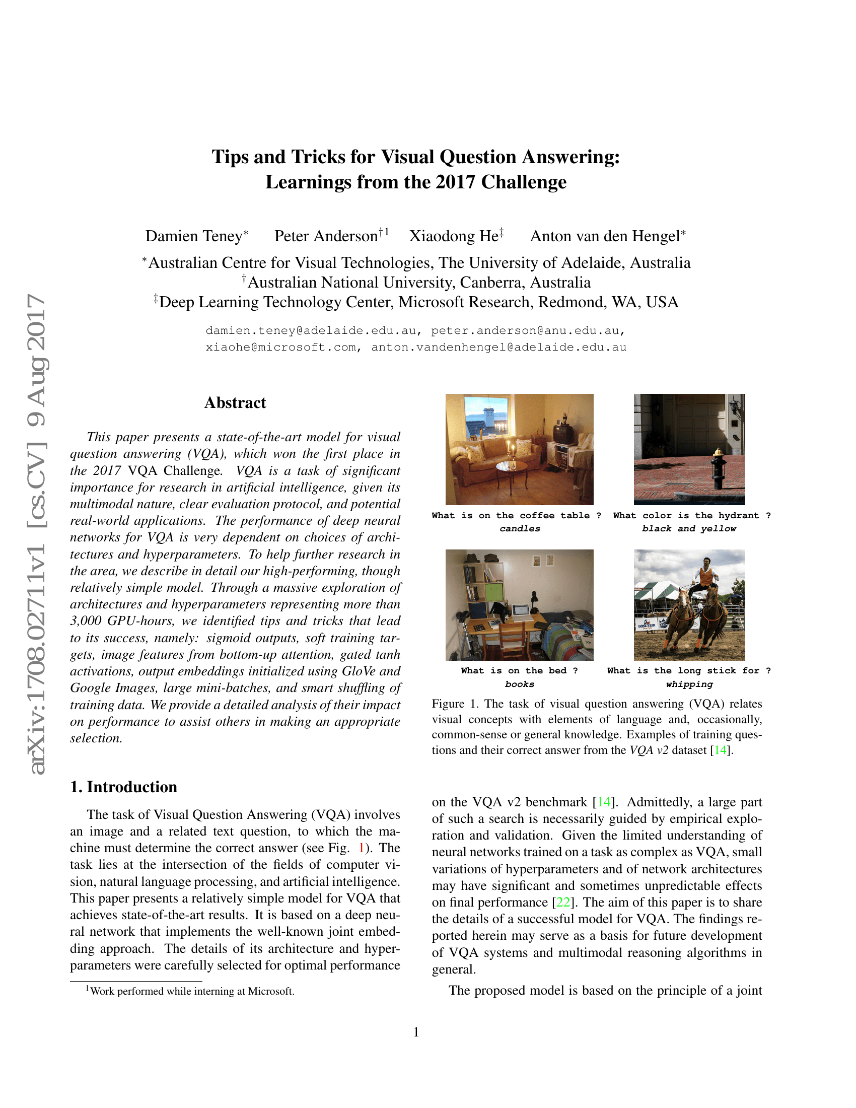 Semantic Instance Segmentation with a Discriminative Loss Function