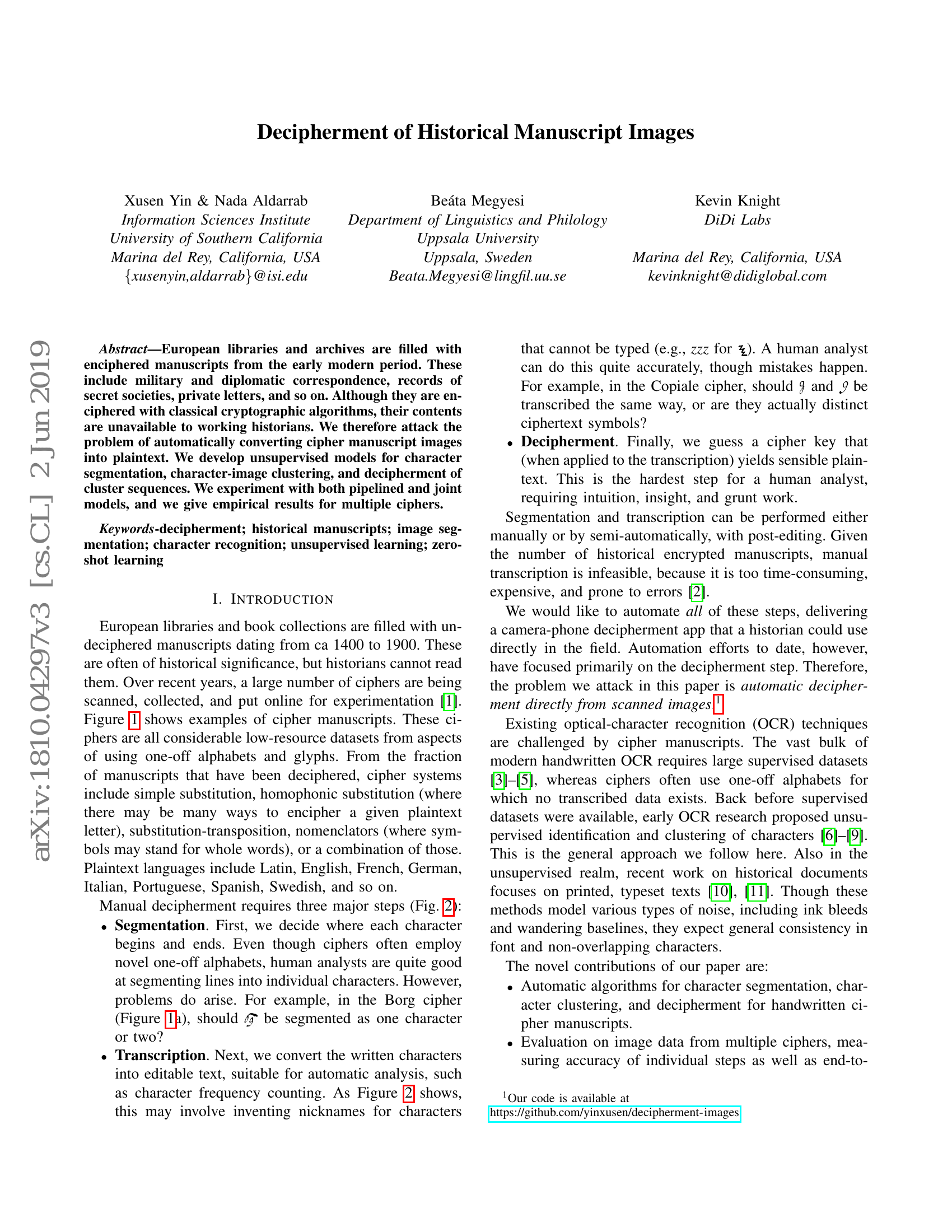Multi-Source Cross-Lingual Model Transfer: Learning What to Share