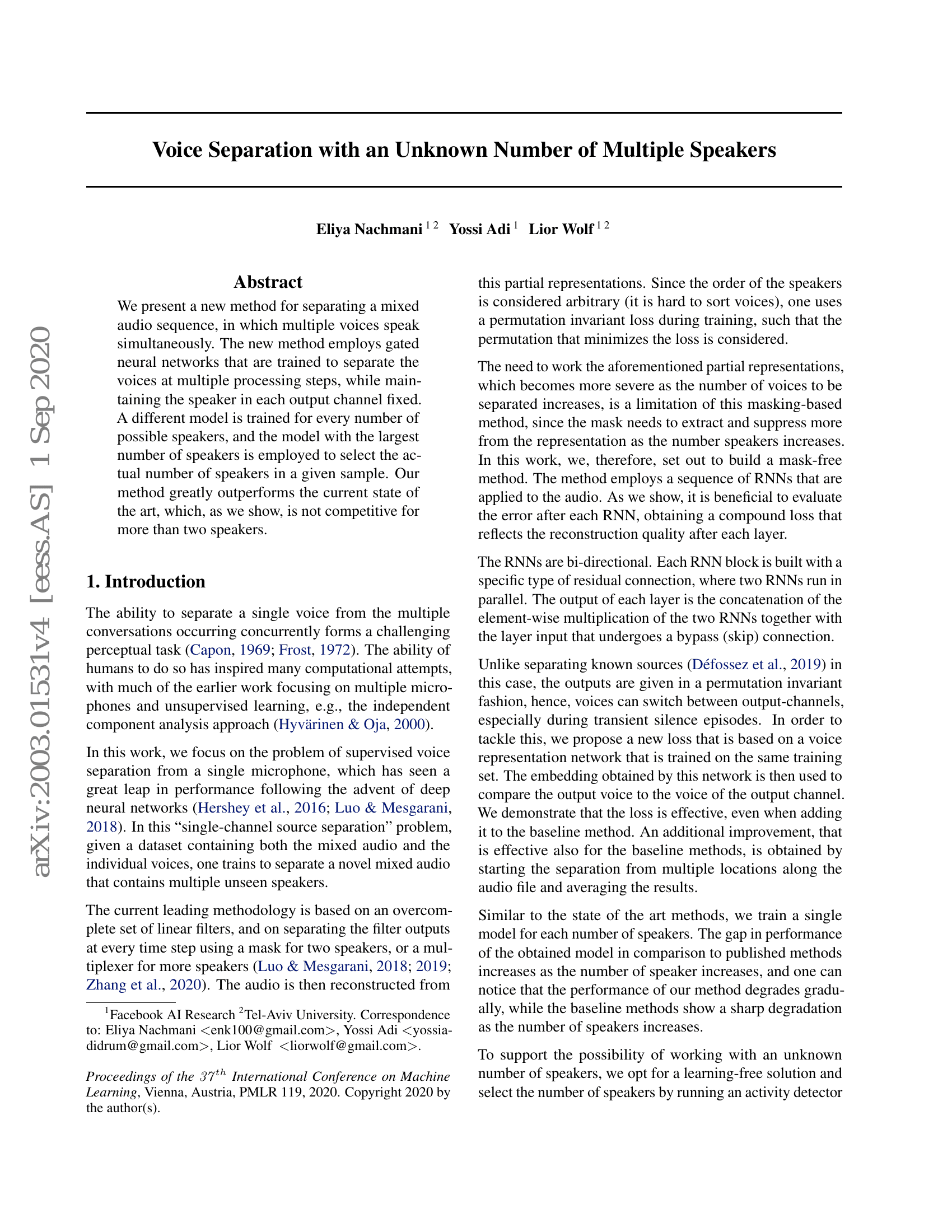 Multi-Task Learning with Auxiliary Speaker Identification for Conversational Emotion Recognition