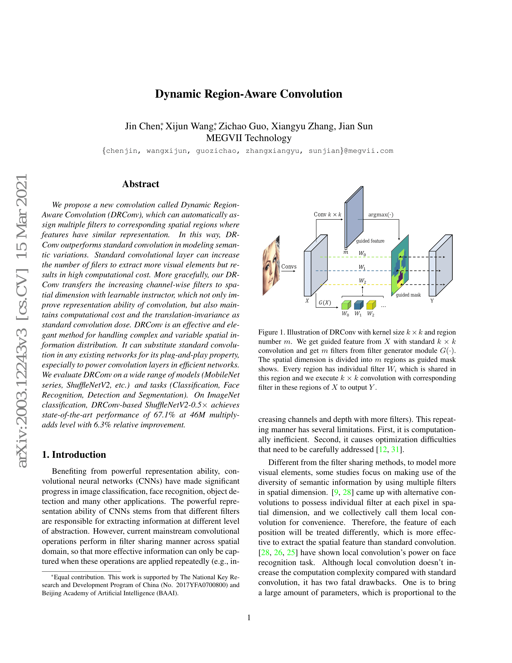 Correspondence Networks with Adaptive Neighbourhood Consensus