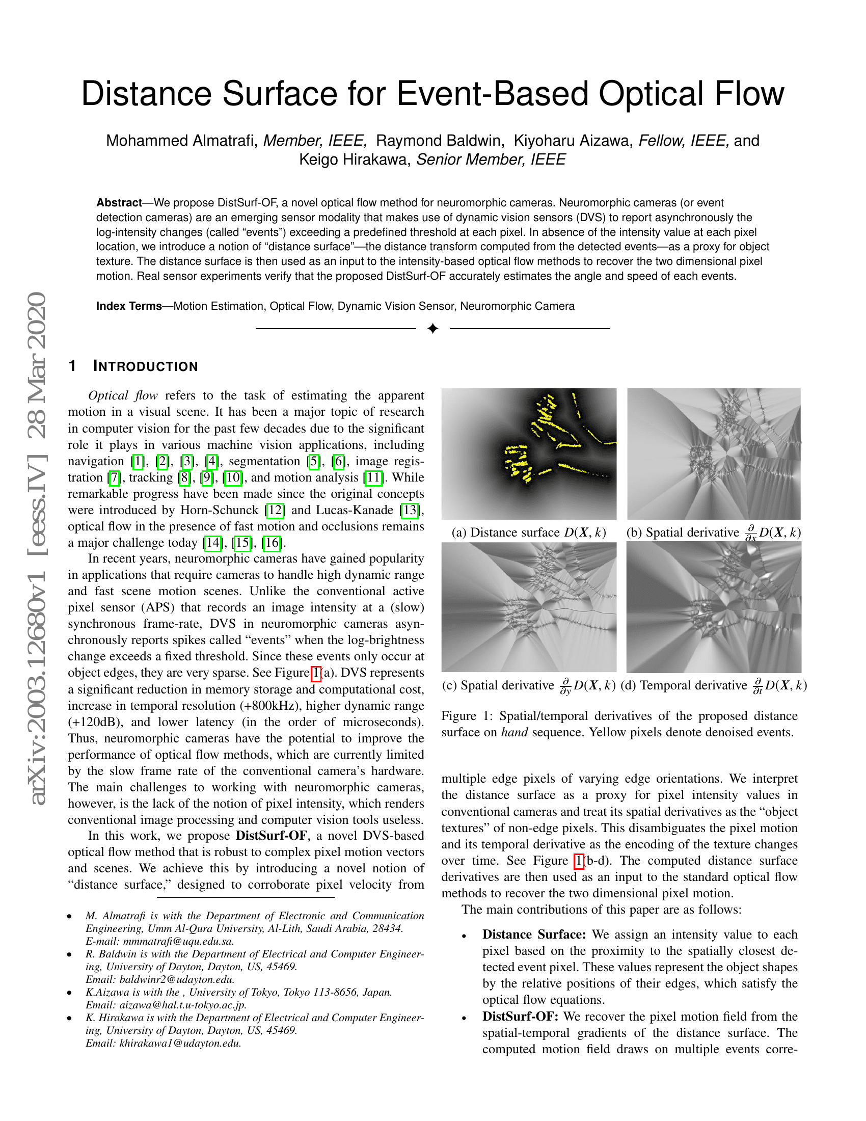 Convolutional Spiking Neural Networks for Spatio-Temporal Feature
  Extraction