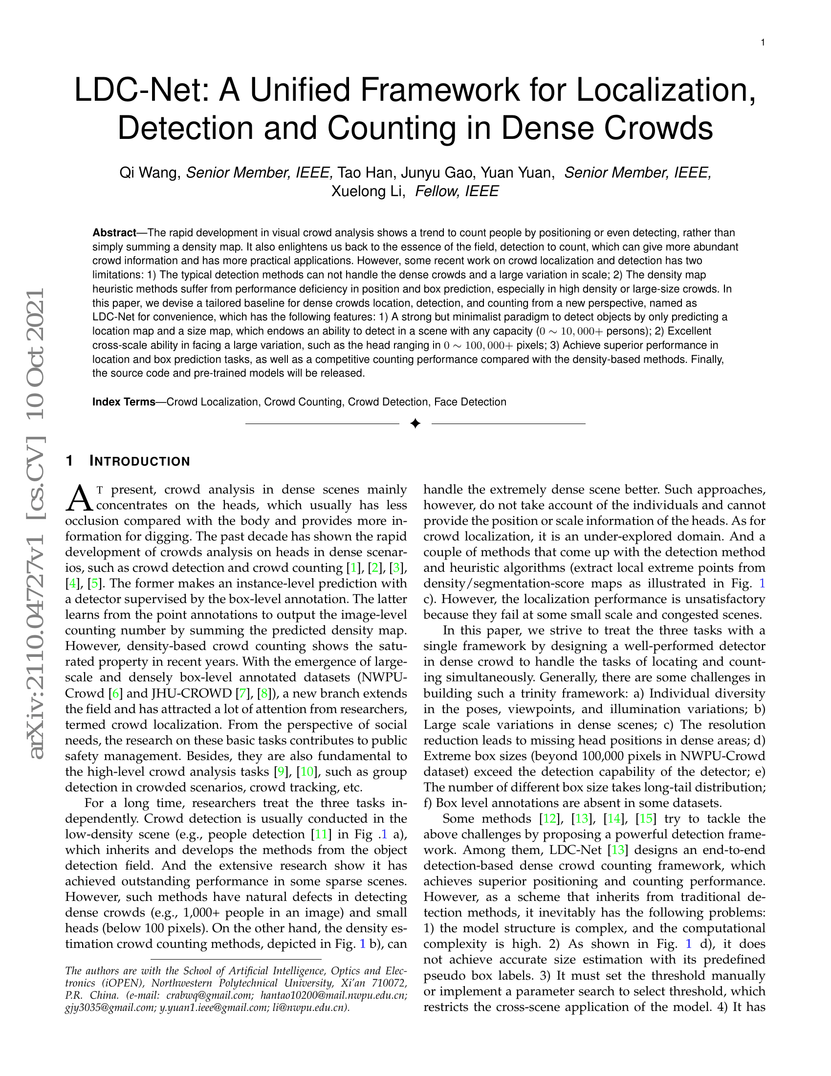 Vision Transformer based COVID-19 Detection using Chest X-rays