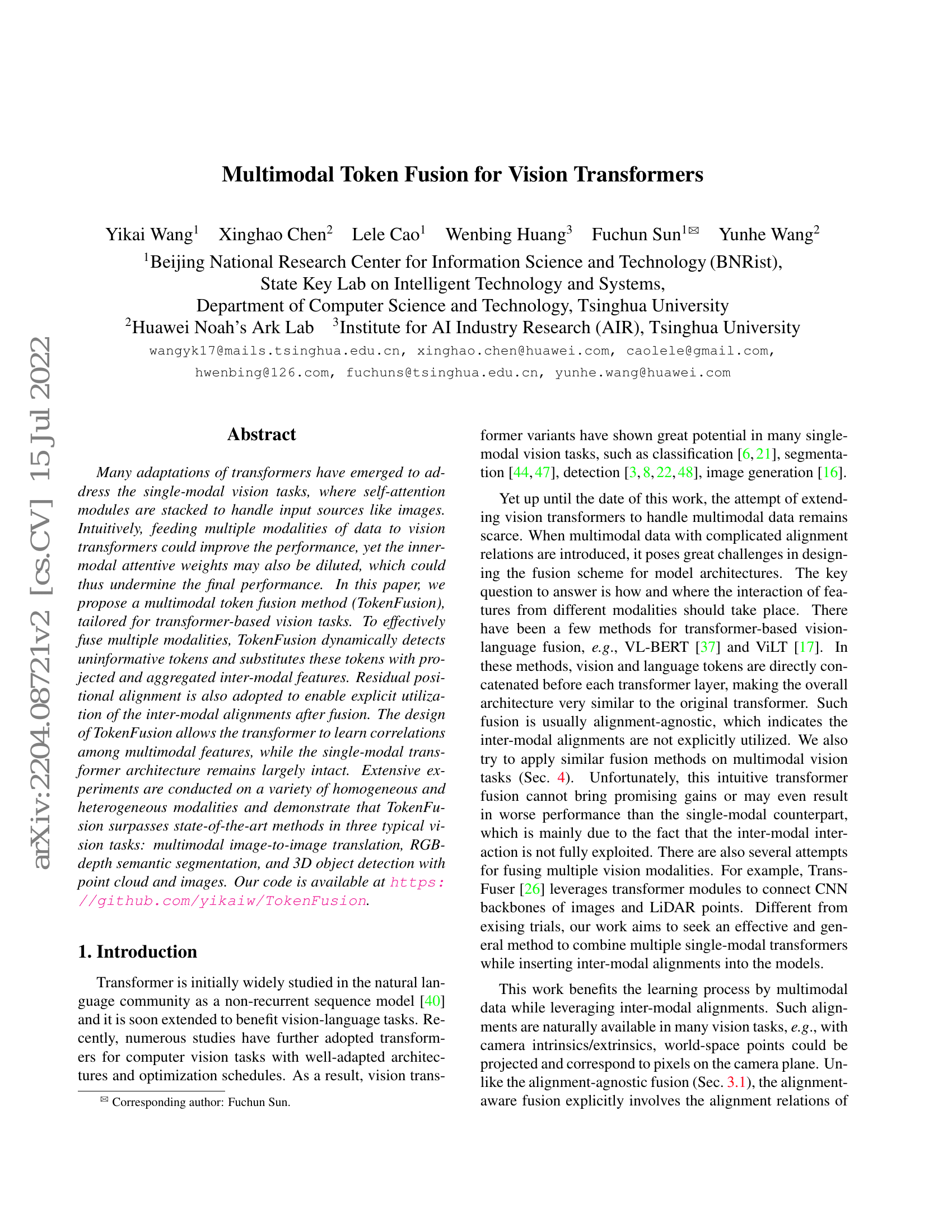 Not All Tokens Are Equal: Human-centric Visual Analysis via Token Clustering Transformer
