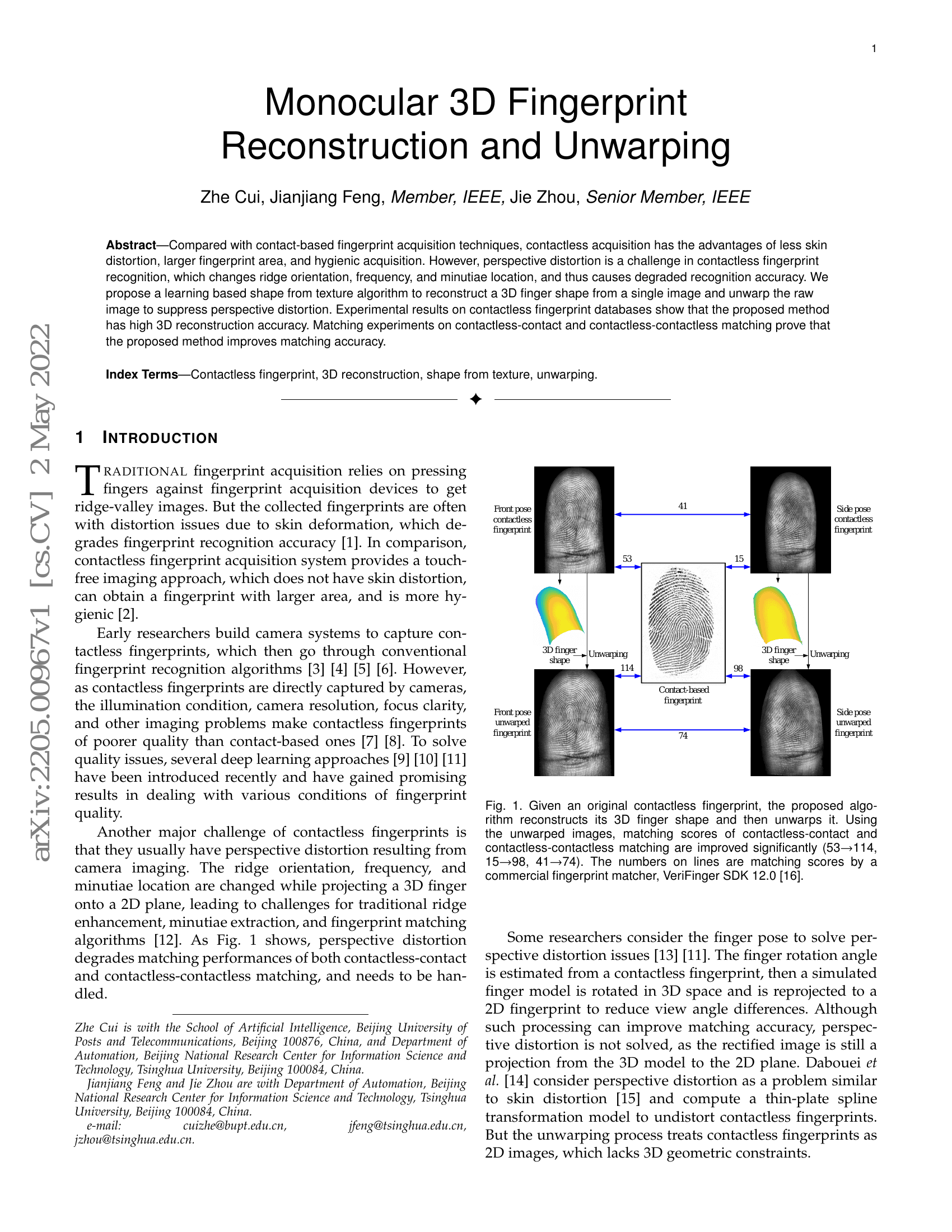 Dual networks based 3D Multi-Person Pose Estimation from Monocular Video
